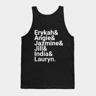 Erykah Angie Jazmine (white) Tank Top